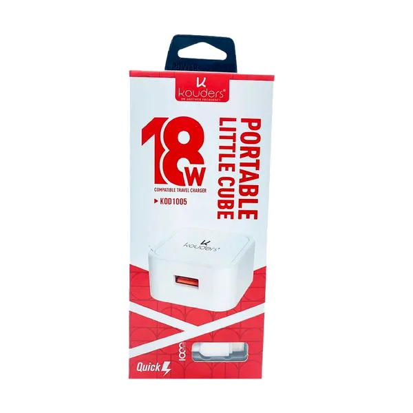 Cargador para iphone Kouders Canguro 18W Ligthning